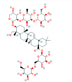 灰氈毛忍冬皂苷甲
