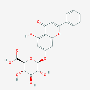 白楊素-7-O-β-葡萄糖醛酸苷