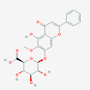 千層紙素A-7-0-β-D-葡萄糖醛酸苷